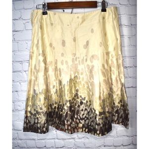 H&M pleated midi skirt